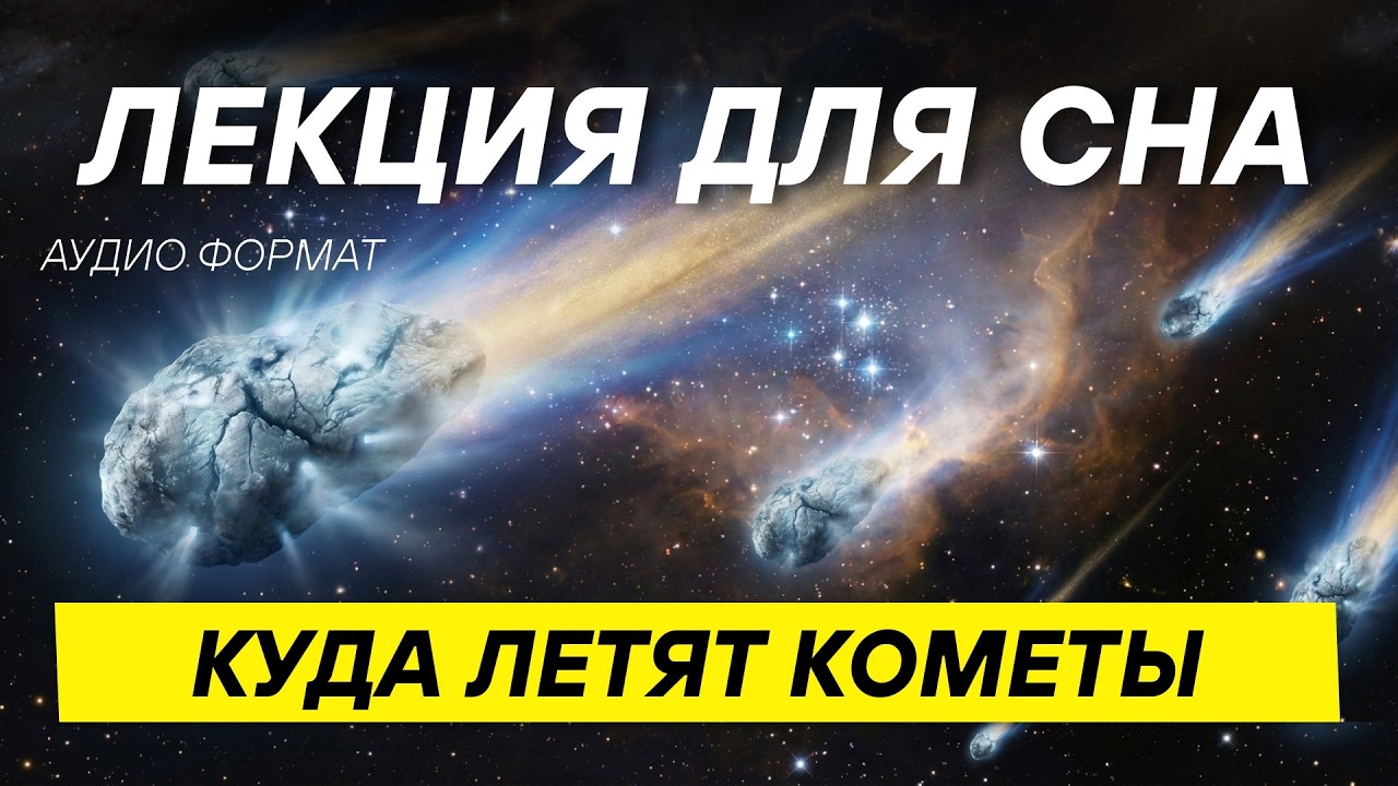 Кометы: траектория длиной в миллиарды лет ДЛЯ СНА 😴