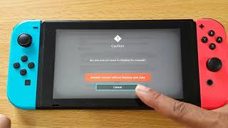 How to Factory Reset Nintendo Switch without Deleting your Saved Data