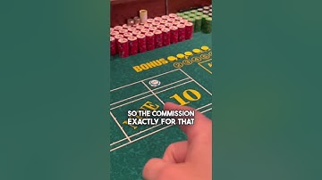 The BEST WAY to make quick money on craps. Seven is the most likely number to be rolled.