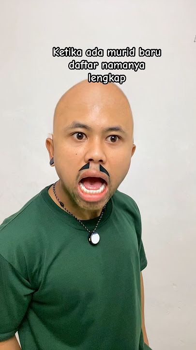 Ketika ada murid baru daftar namanya lengkap #ardikatamps #comedy