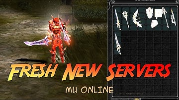 Fresh New Servers #18 | Mu Online PC