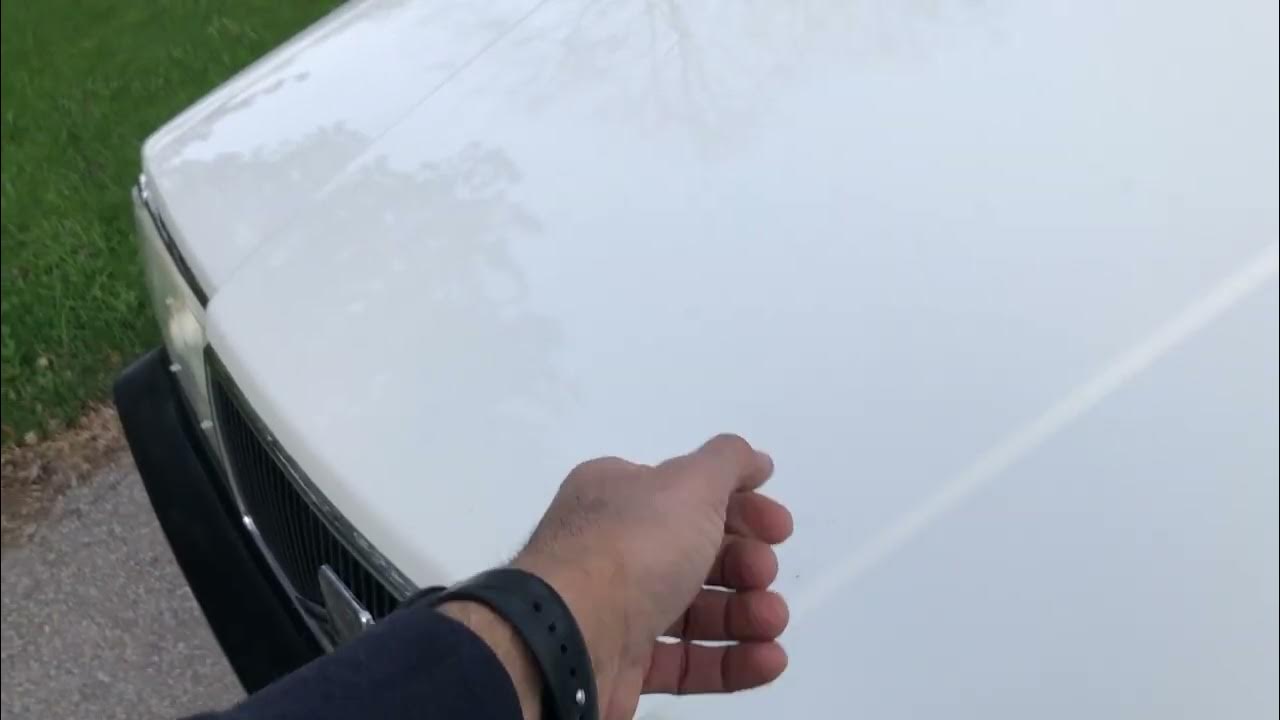 Volvo 240 hood closing - YouTube