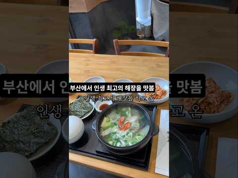 하루 딱 3시간 30분만 먹을 수 있는 부산 장인이 만든 인생 명태탕