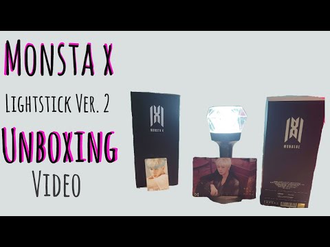Unboxing Monsta X Lightstick Ver. 2