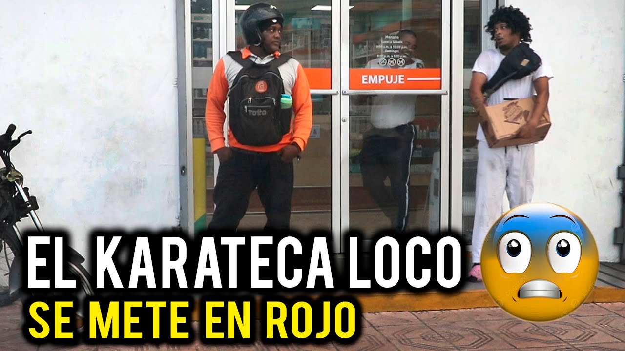 EL KARATECA LOCO SE METE EN ROJO HIZO LO PEOR DE SU VIDA