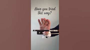 Stop gripoing the bow. Start controlling it. #violin #violinlesson #learnviolin #violinist #bowhold