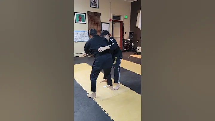 Black belt Ms. Kara Brooks putting in the Work