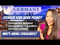 Self sponsor your work permit in Germany | 7 companies offering visa sponsorship | Nidhi Nagori