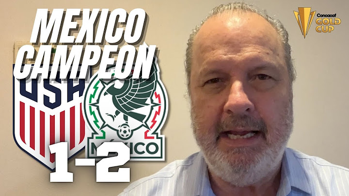 CONVINCENTE CORONACIÓN | Estados Unidos vs México | Copa Oro Concacaf 2025