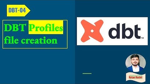 DBT04 || profiles.yml in DBT project