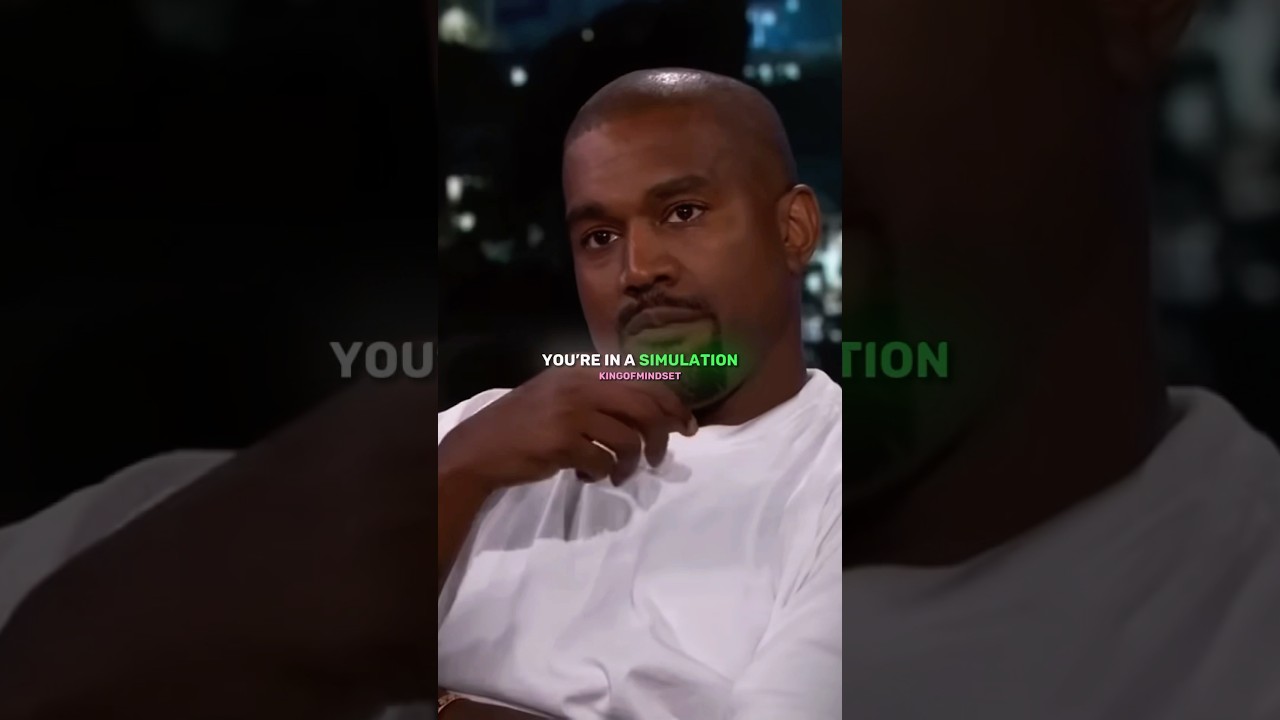 We’re All Unpaid Actors In A Giant Script We Didn’t Write | Kanye West