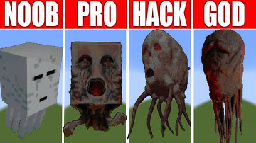 Pixel Art NOOB vs PRO vs HACKER vs GOD, Ghast in Minecraft