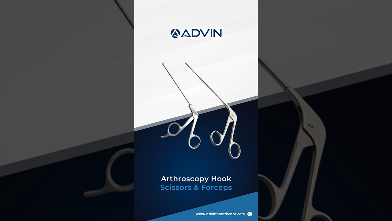 Arthroscopy Hook Scissors & Forceps 