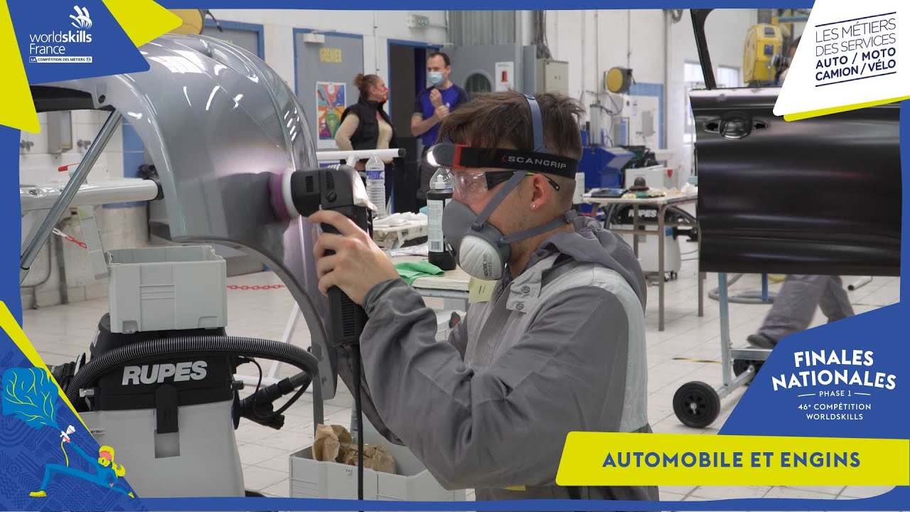 [Worldskills] Compétition peinture automobile