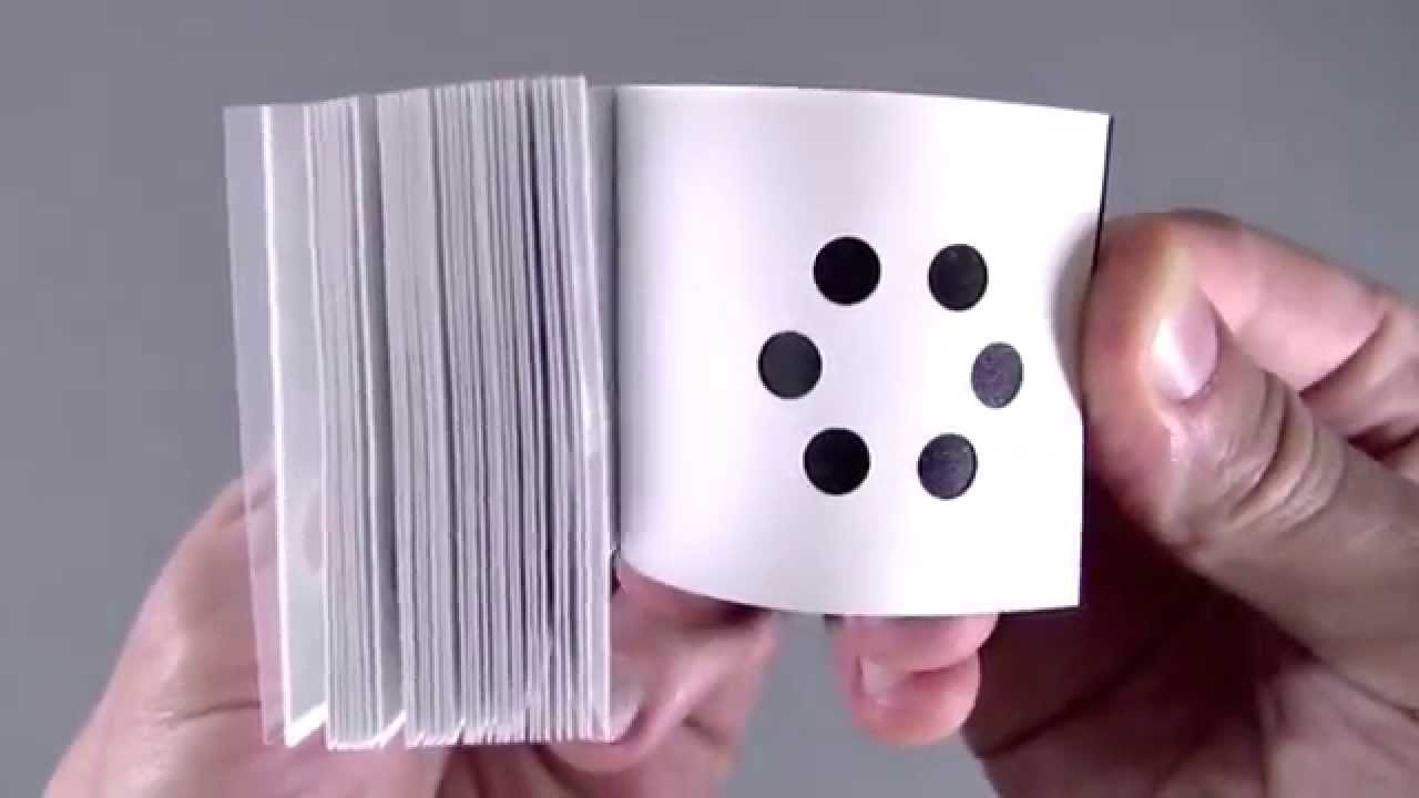 hole punch flipbook 1 by scott blake youtube flip animation books