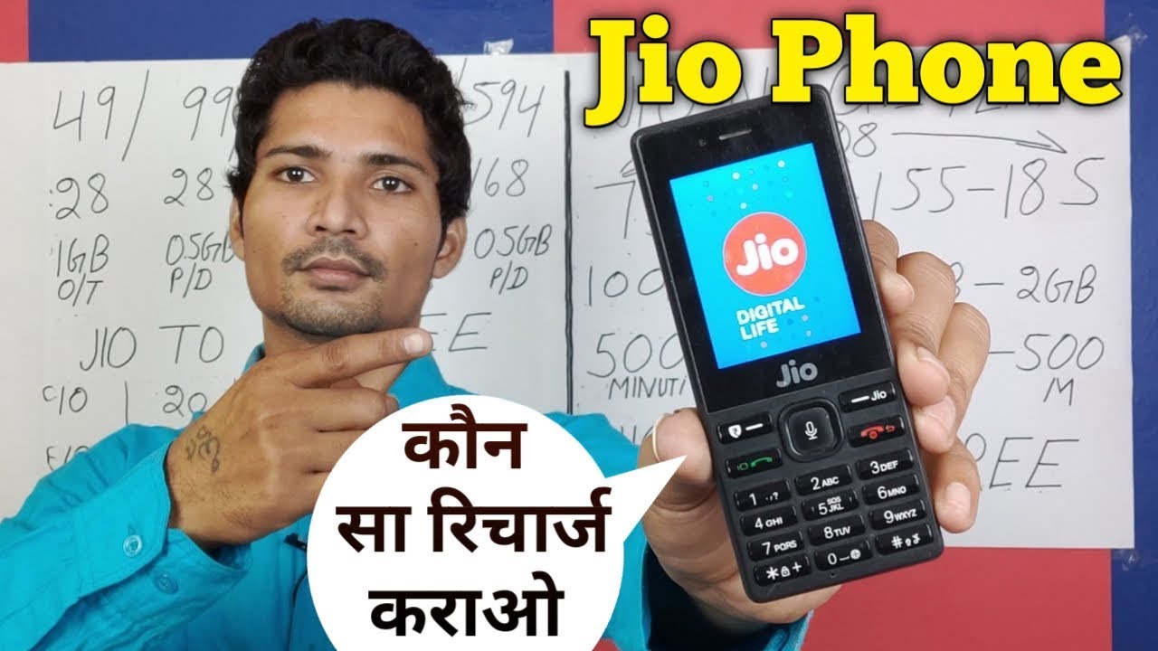 Jio Phone new recharge PLAN 49,75,125,155,185
Part 2