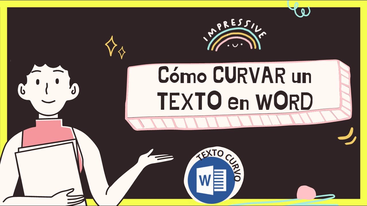 Cómo CREAR un TEXTO CURVO en WORD? YouTube