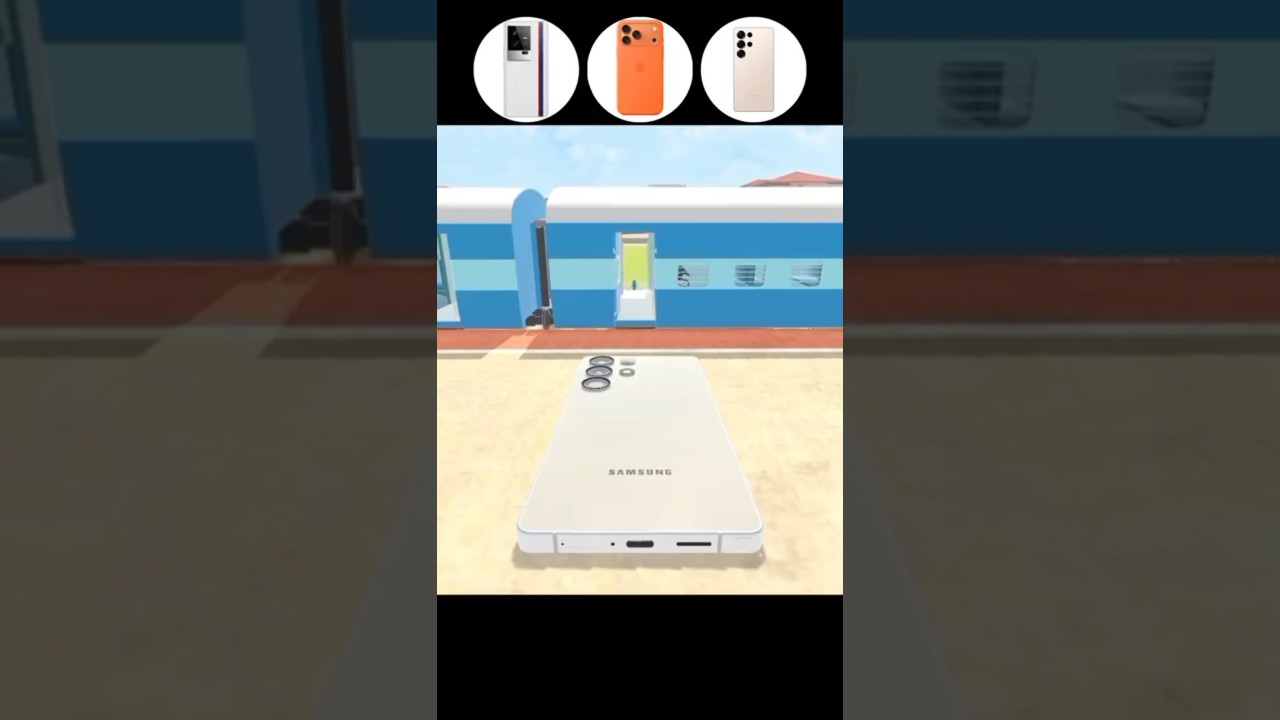 Gaming phone 📱 Train Enter Challenge In Indian Theft Aura 😱🔥 