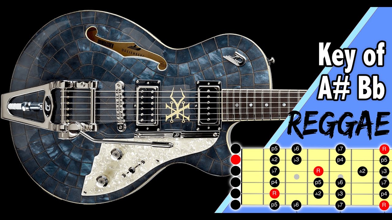 Reggae Backing Track A# Bb minor A