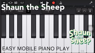 Shaun The Sheep- Piano Tutorial - Shaun The Sheep - Easy With Notes
