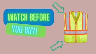 HONEST REVIEW!!! KAYGO High Visibility Safety Vests KG0100!!
