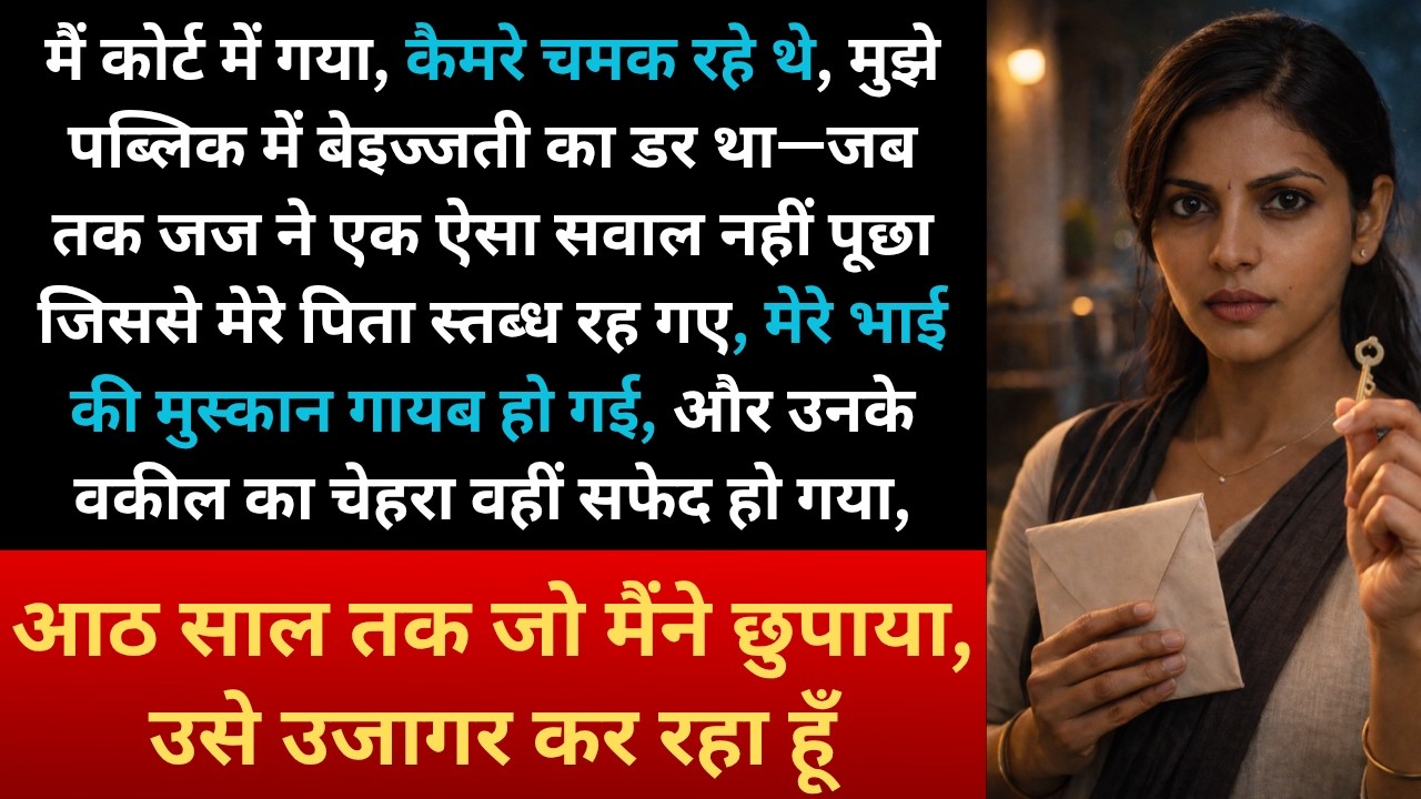 “माँ-बाप ने कोर्ट में मुझे ‘कंगाल’ साबित करना चाहा… जज का एक सवाल सुनते ही पापा जम गए!”