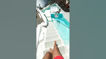 Imagine waking up to this view✨#greece #santorini