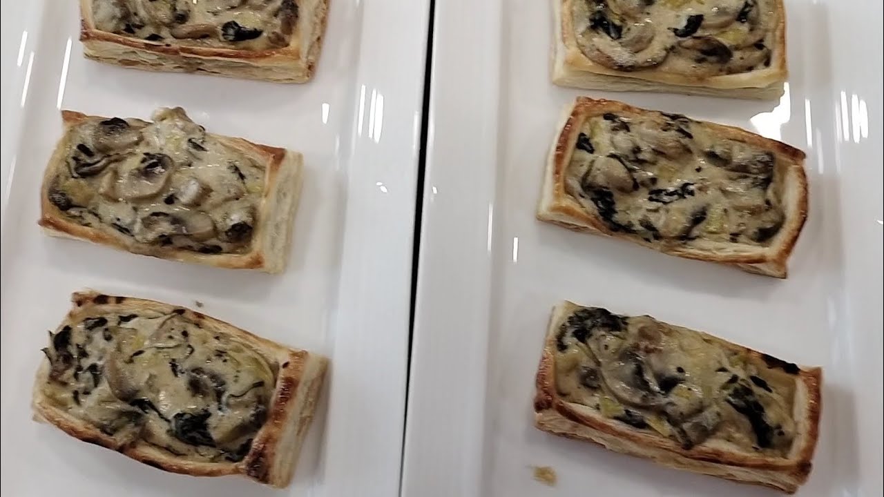 mushroom,leeks,spinach (volauvent ) YouTube