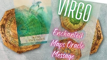 VIRGO ♍️ ENCHANTED MAPS ORACLE MESSAGE~“WAVE 🌊 OF ABUNDANCE ❤️💰COMING, GET A BOARD & ENJOY THE RIDE”
