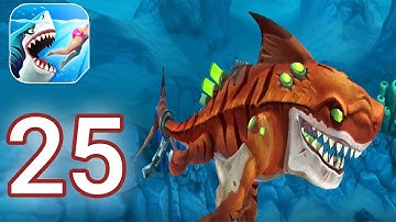 Hungry Shark World - Gameplay Walkthrough Part 25 - Atomic Shark (iOS, Android)