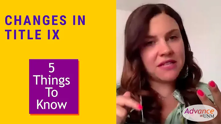 Five Things to Know About Changes to Title IX in 2020