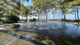 Battery Park Sprinkler Fountains (09/19/2022)