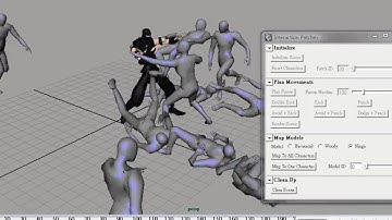SIGGRAPH Asia 2008 (2 of 2) - Interaction Patches for Multi-Character Animation (Maya Plugin)