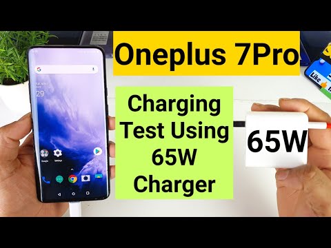 Oneplus 7pro 65w warp charging support test will it charge faster