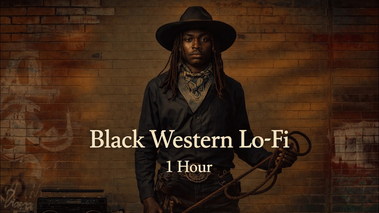 Black Western Lo-Fi — Quiet Country Beats for Focus & Reflection (1 Hour)