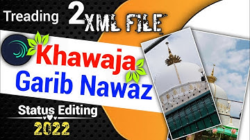 Jumma Mubarak Status Editing 🤗Khwaja Garib Nawaz Trending Reels💖 Alight Motion app ✨2xmlfile #edit