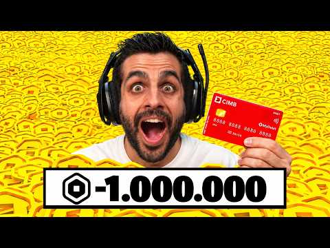 GASTÉ $1.000.000 DE ROBUX EN 24 HORAS - Roblox