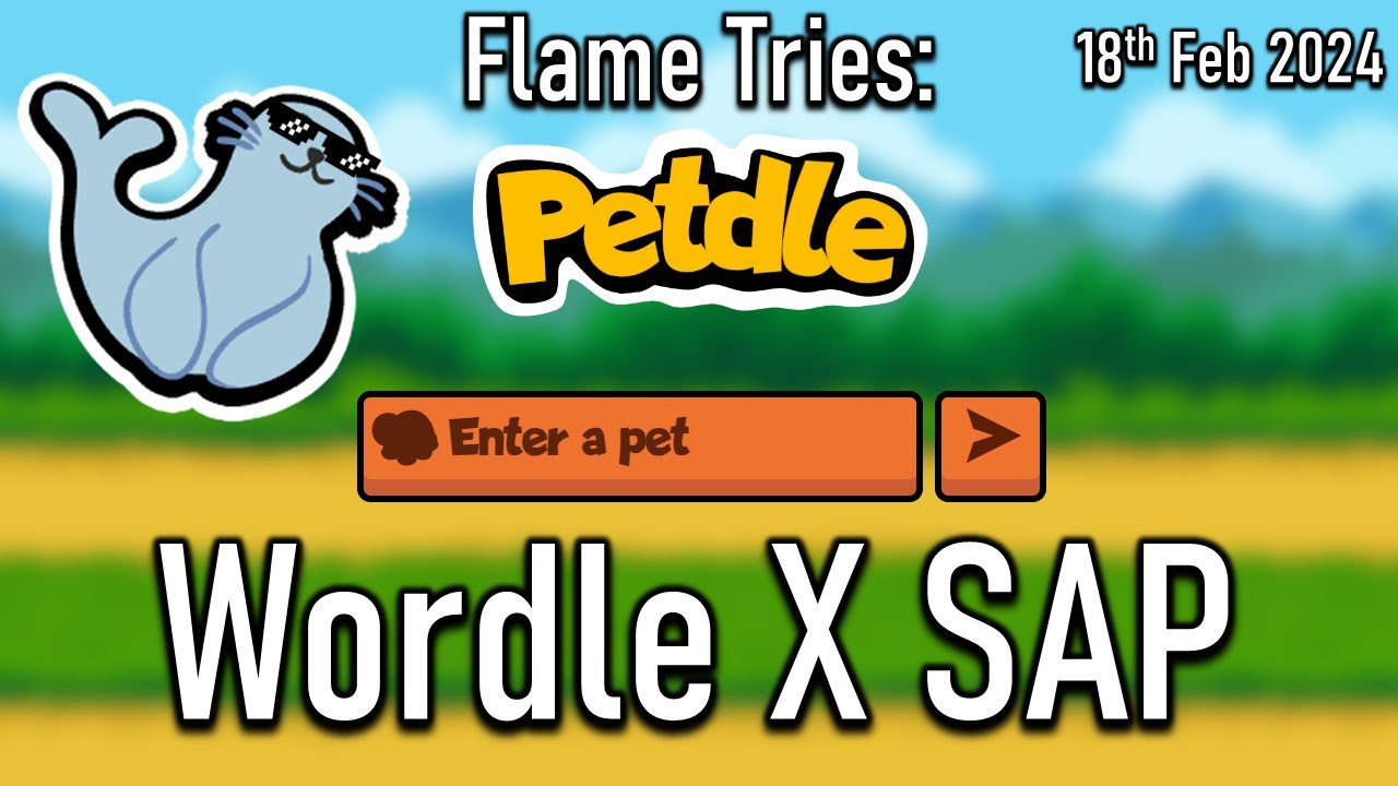 Super Auto Pets Meets Wordle In This Cool Game Petdle YouTube Super auto pets meets wordle in this cool game petdle youtube