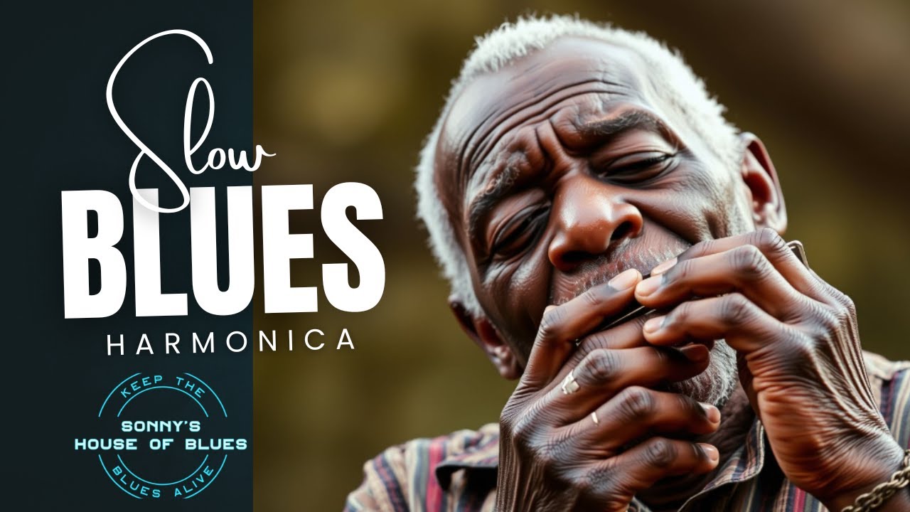 Am Slow Blues Harmonica