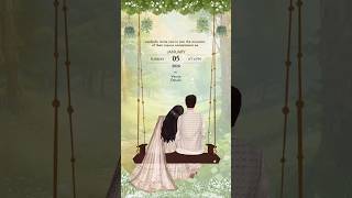 Wedding Invitations Starts From INR 1500 l BlackBlade Digital BBD #weddinginvitation #videoediting
