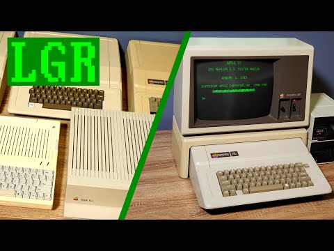 The LGR Apple II Collection + Unboxing an Apple IIe!