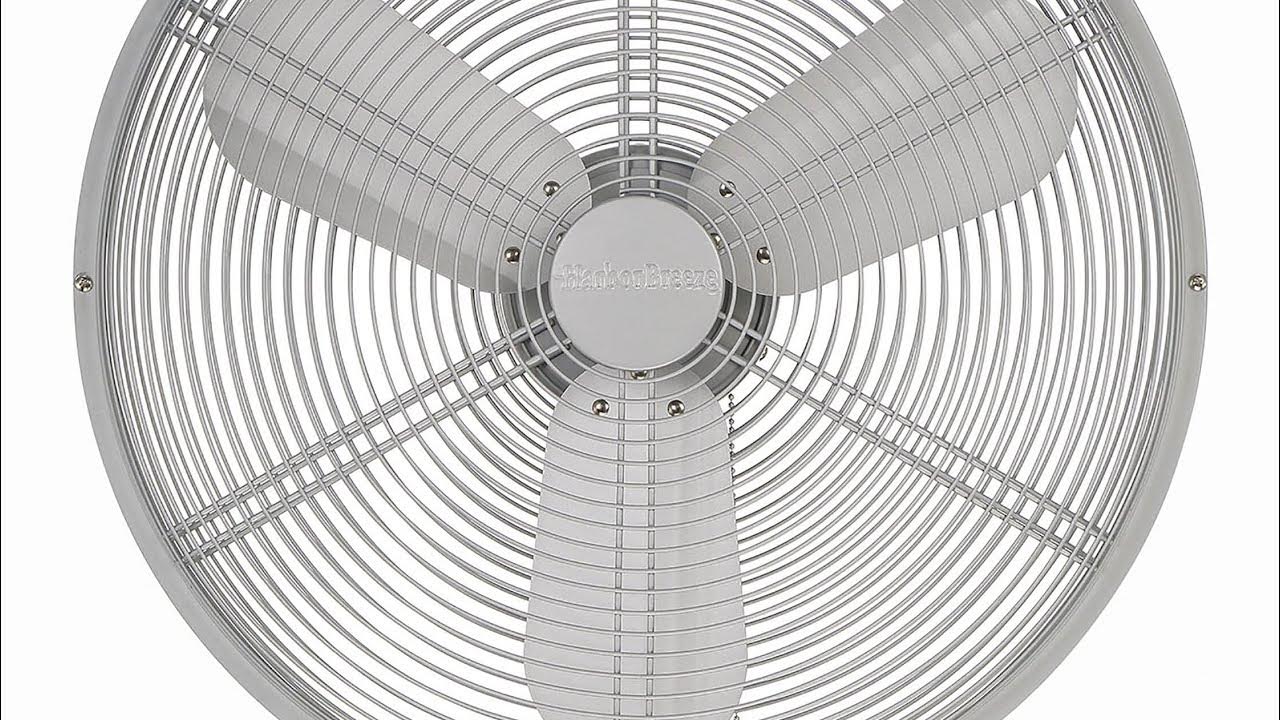 Harbor Breeze Marina Cove Wall Fan at Lowe’s YouTube