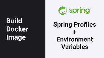Spring boot build docker image | Spring profiles, Runtime environment variables