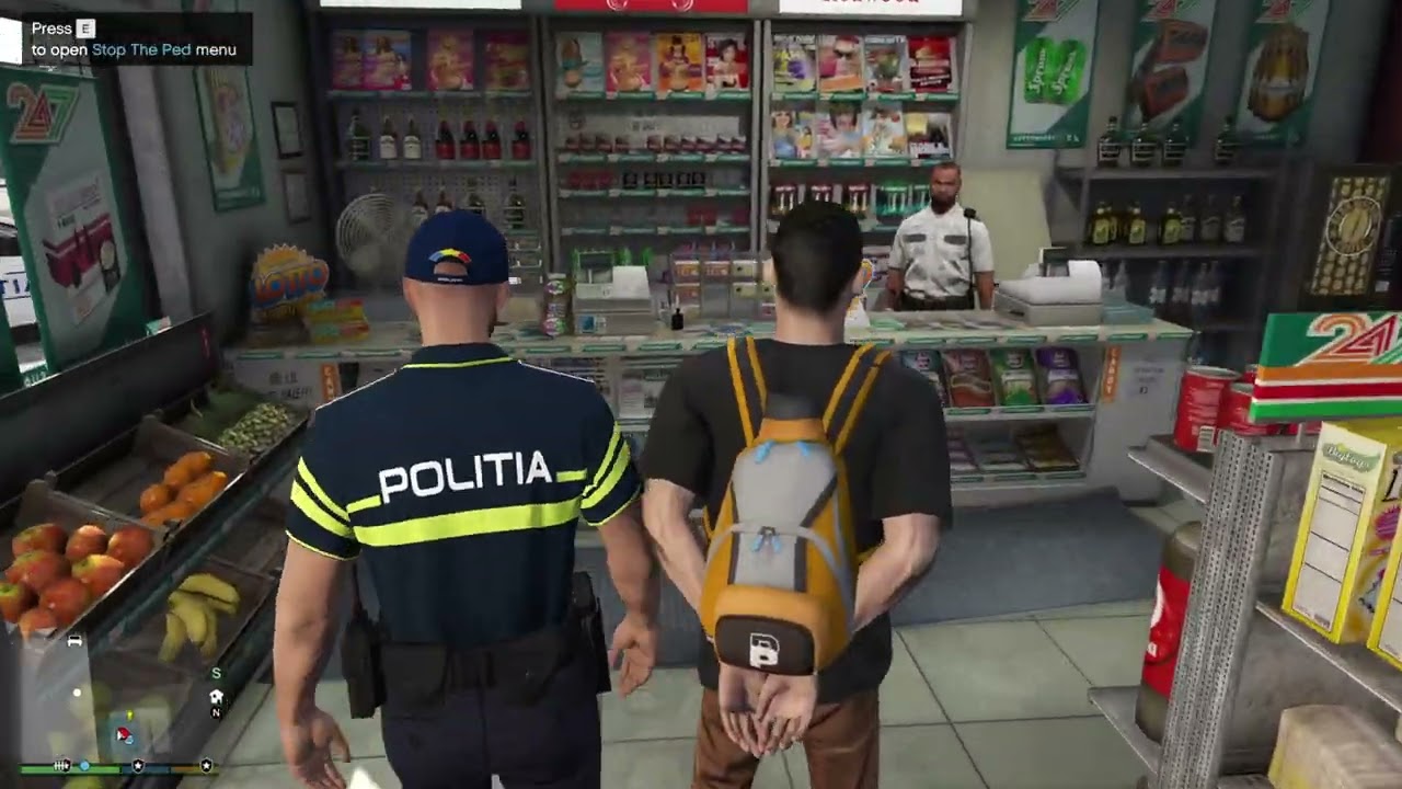 A SCOS PISTOLUL IN STRADA | POLITIA ROMANA  | GTA 5 LSPDFR | 4K 60FPS |