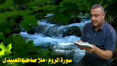 سورة الروم ٠هديتى إلى أرواح أمواتكم اخوانى واخواتى الأطهار ٠ملا صاحب العبيدى