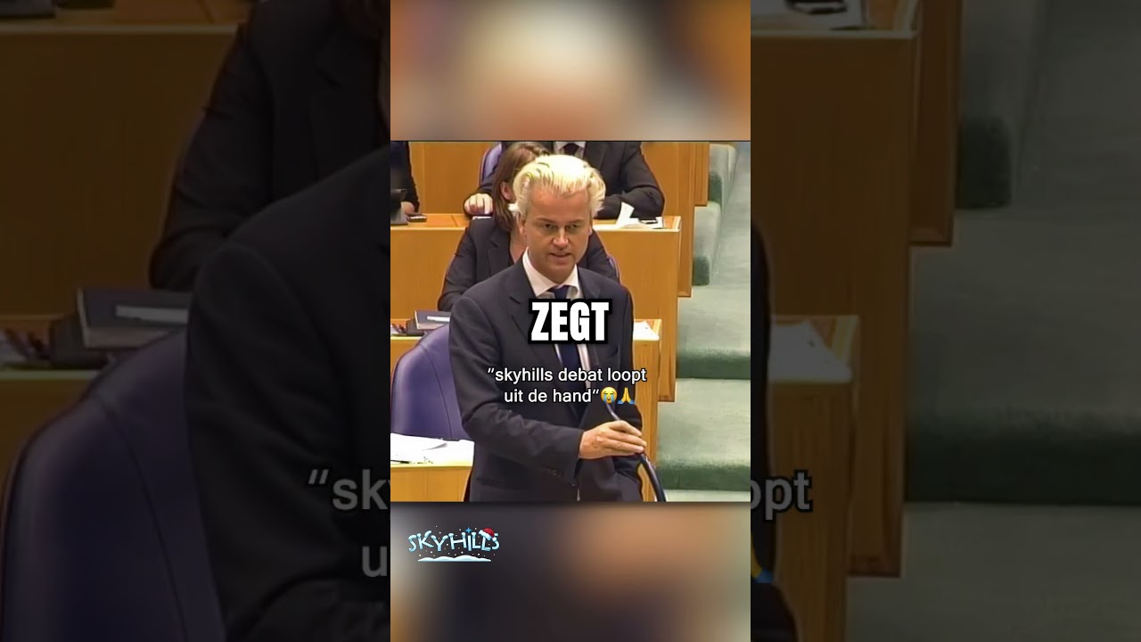 2de kamer debat loopt uit de hand😭🙏 #geertwilders #markrutte #2dekamer #debat #viraal #shorts