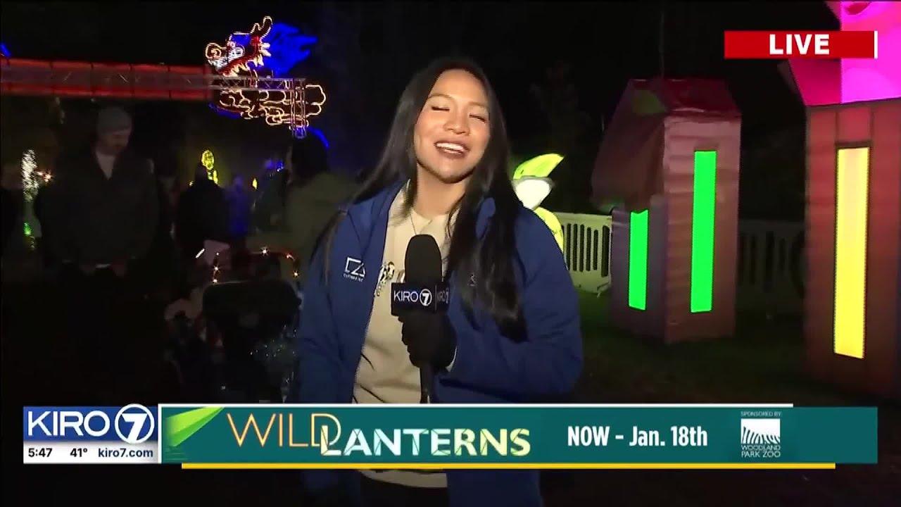 Holiday fun at Woodland Park Zoo's WildLanterns