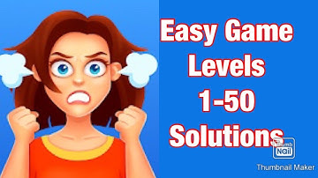 Easy Game - Levels 1-50 Solutions