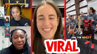 Caitlin Clark Hilarious Reacts On Aliyah Drops Her Top 5 Christmas Moviesyoung Fan Dream Come True