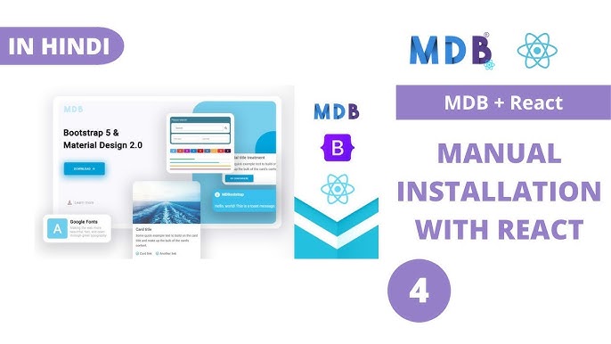 MDB 5 React plugins - Bootstrap 5 & Material Design 2.0